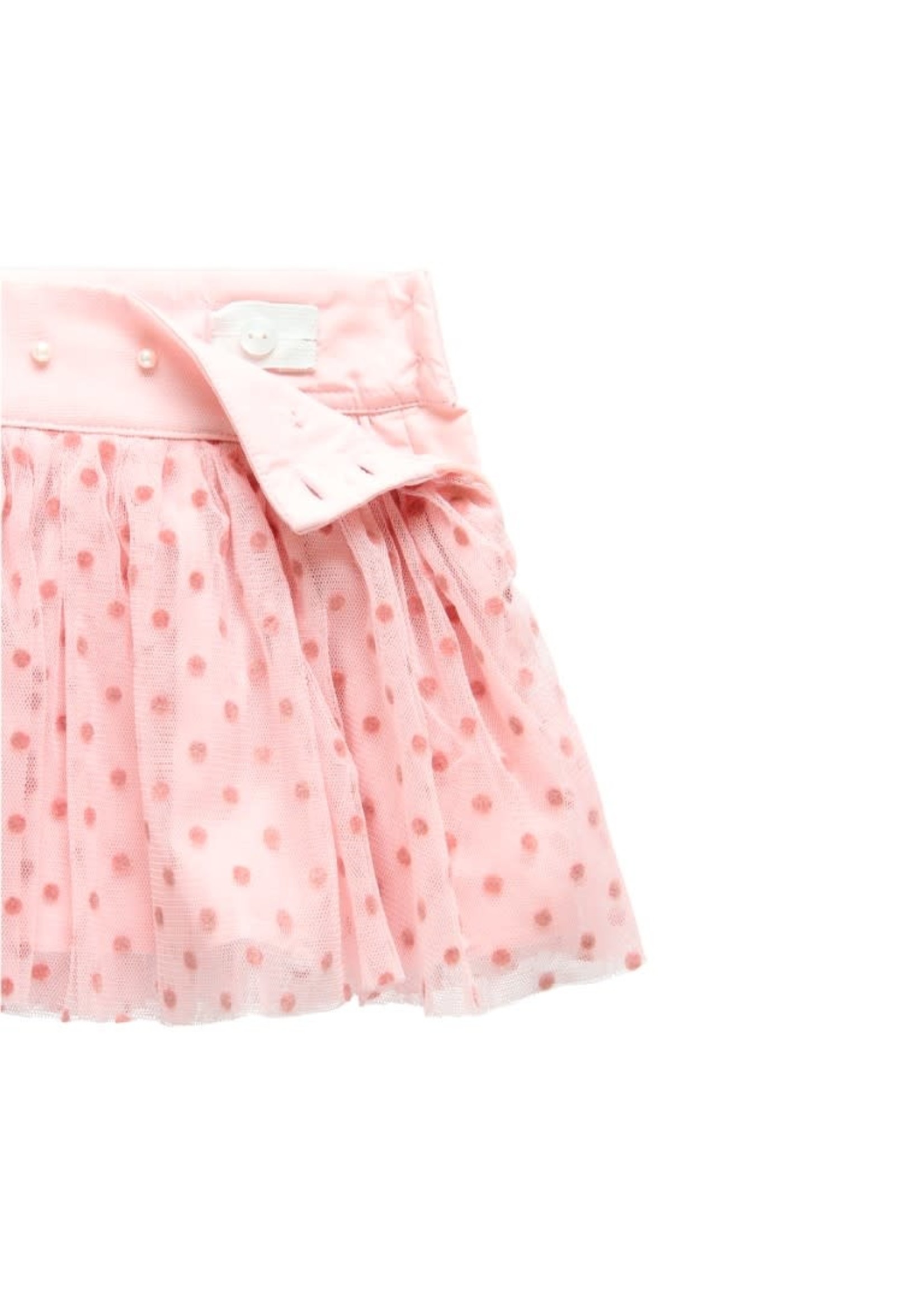 Boboli Tulle skirt for baby girl rose 704089