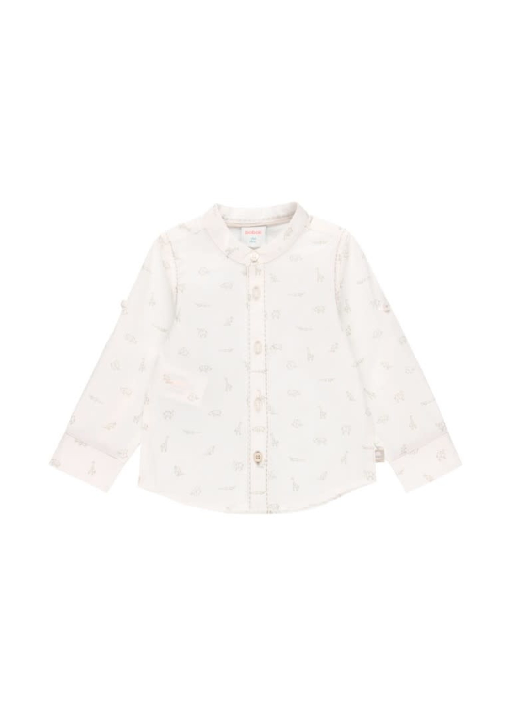 Boboli Poplin shirt "animals" for baby boy print 714035