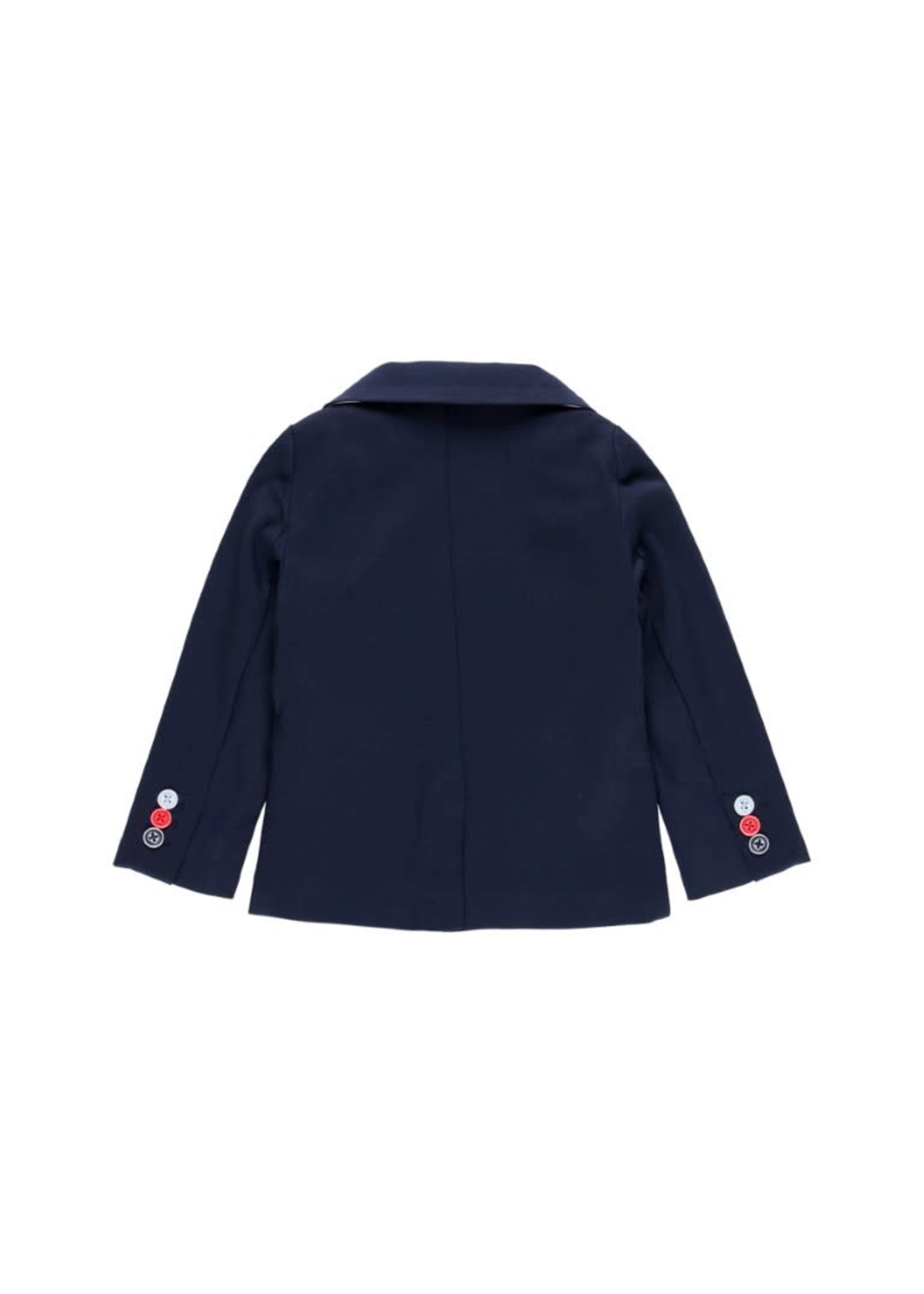 Boboli Knit blazer fantasy for baby boy NAVY 714147