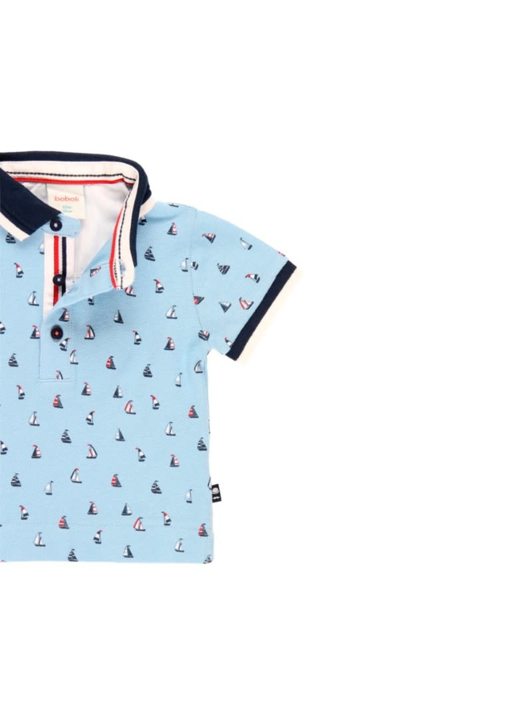 Boboli Pique polo for baby boy print 714192