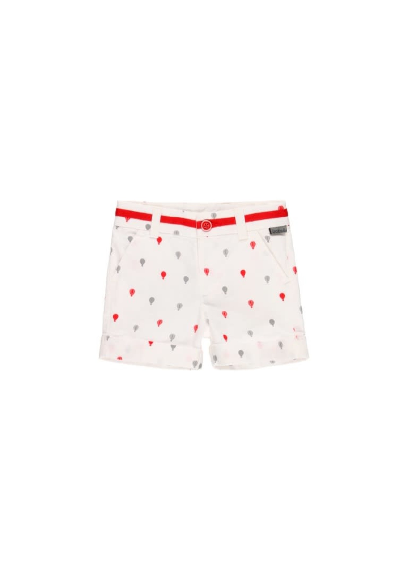 Boboli Oxford bermuda shorts for baby boy print 714271