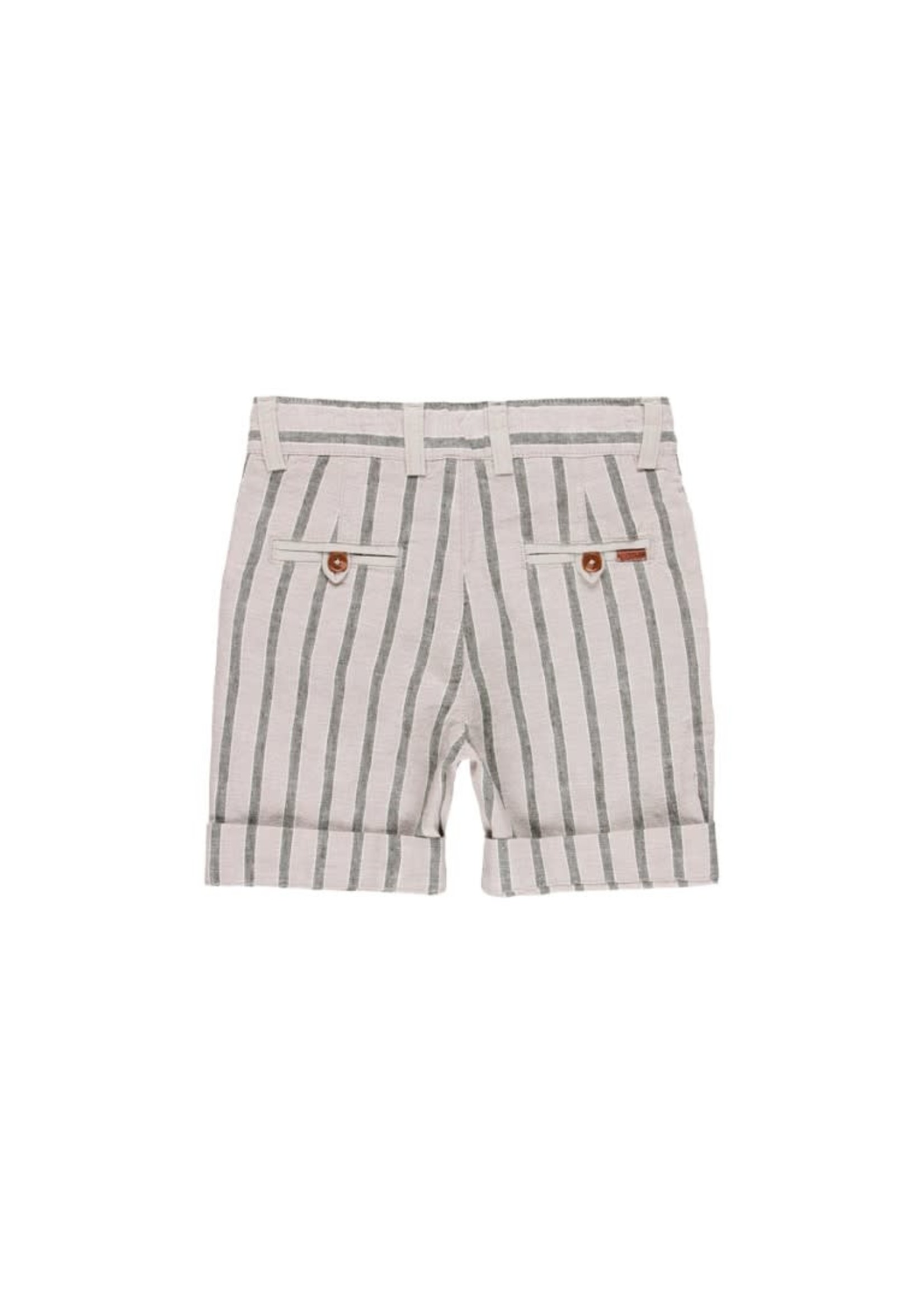 Boboli Linen bermuda shorts striped for boy stripes 734105