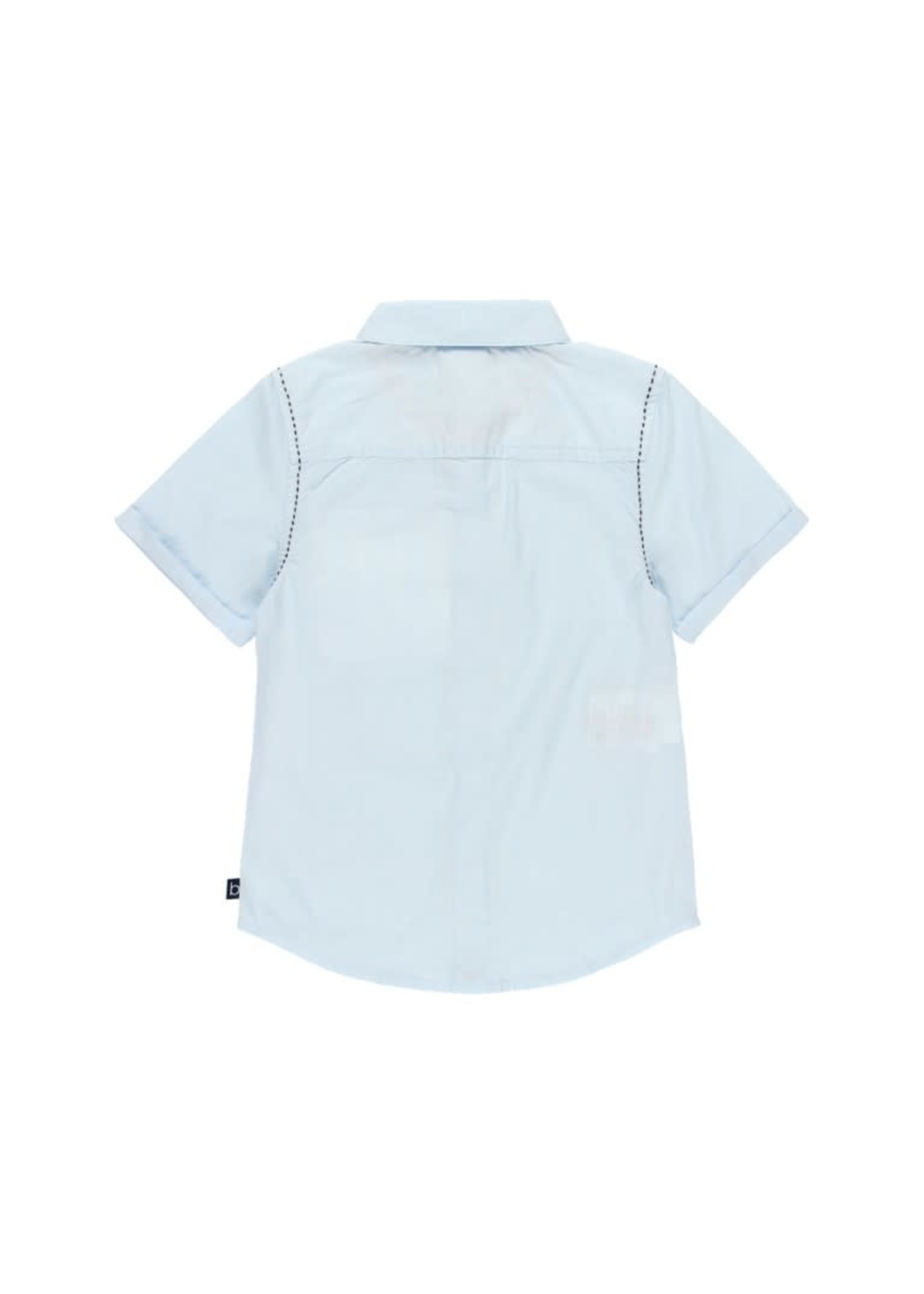 Boboli Boboli Shirt short sleeves for boy BLUE 734206