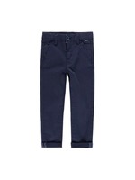 Boboli Stretch satin trousers for boy NAVY 734396