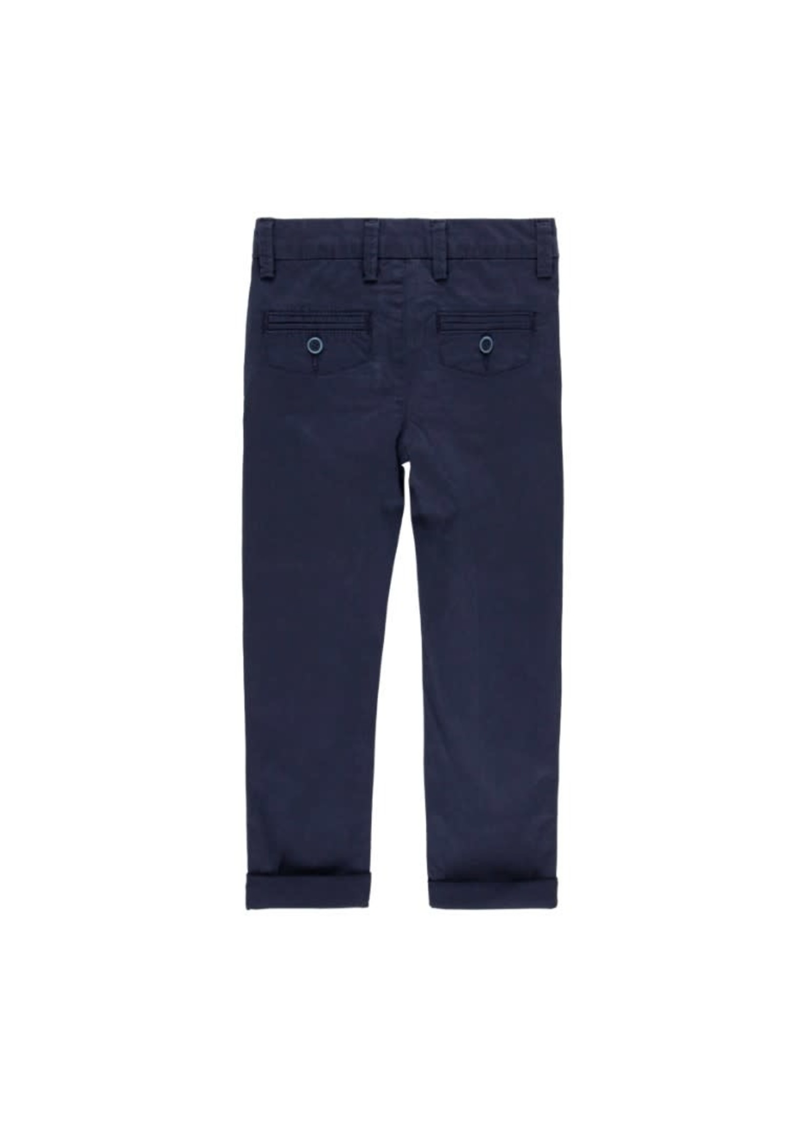 Boboli Boboli Stretch satin trousers for boy NAVY 734396