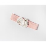 Deolinda Haarband roze met bloem