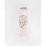 Deolinda Haarband roze me bloem en tuille