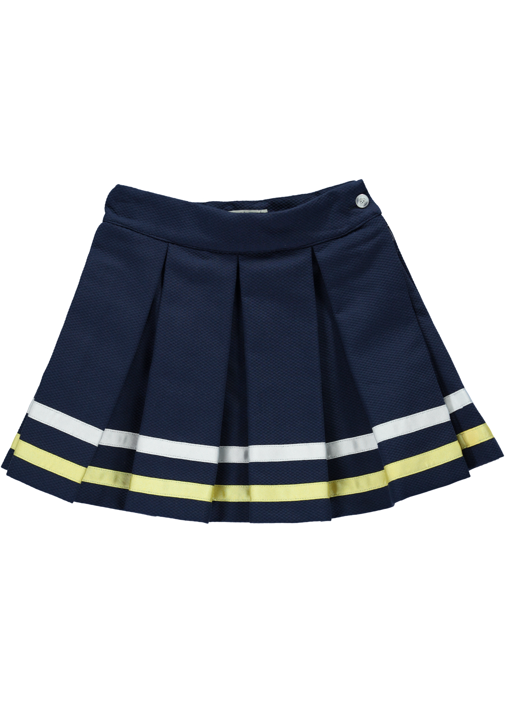 Piccola Speranza Piccola  skirt dark blue yellow stripes