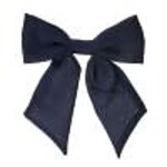Siena Siena strik donkerblauw stof