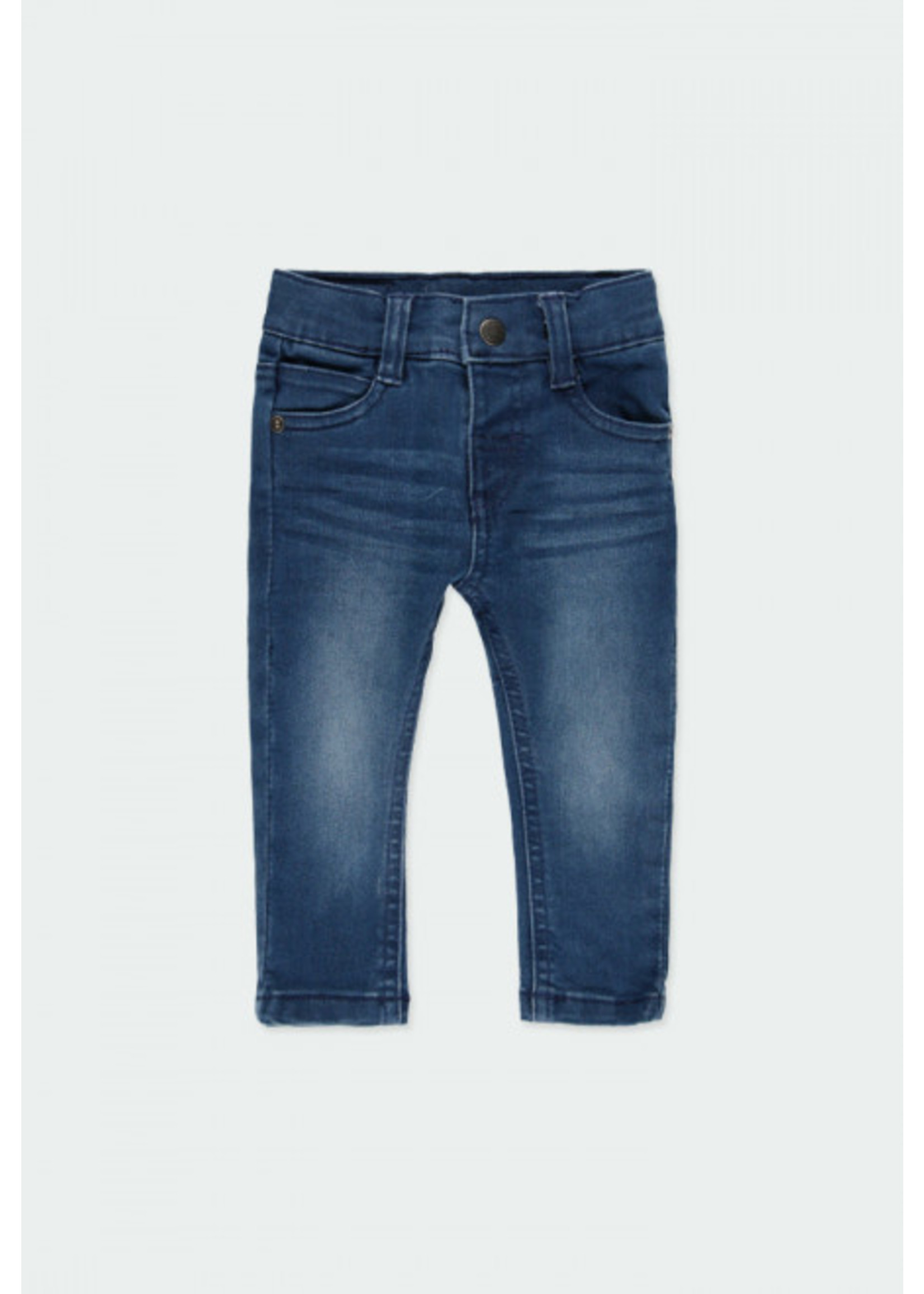 Boboli Denim stretch trousers for boy BLUE 590048
