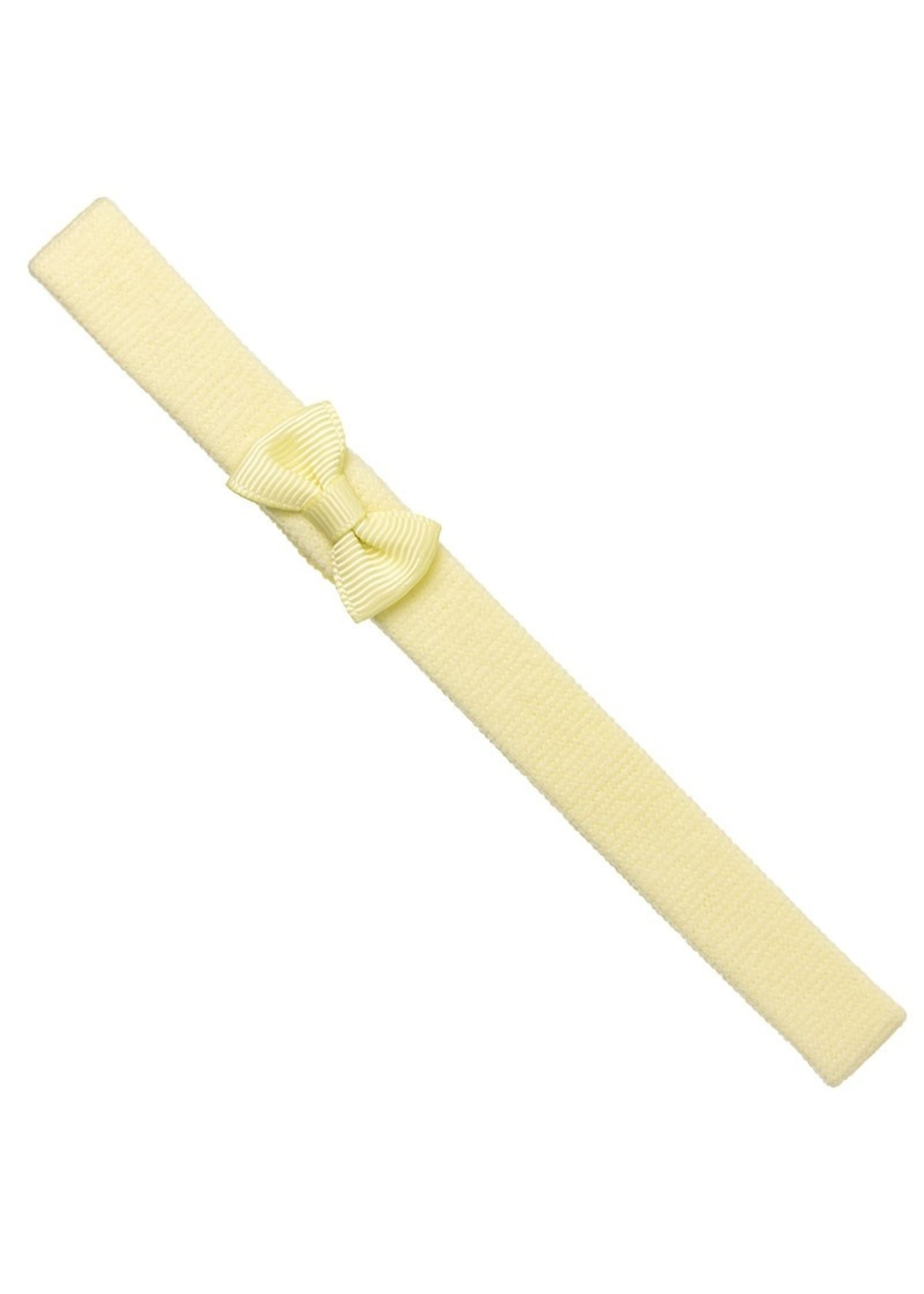 Siena Siena haarband baby geel met 1strikje