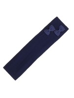 Siena Siena haarband baby donkerblauw met 2 strikjes