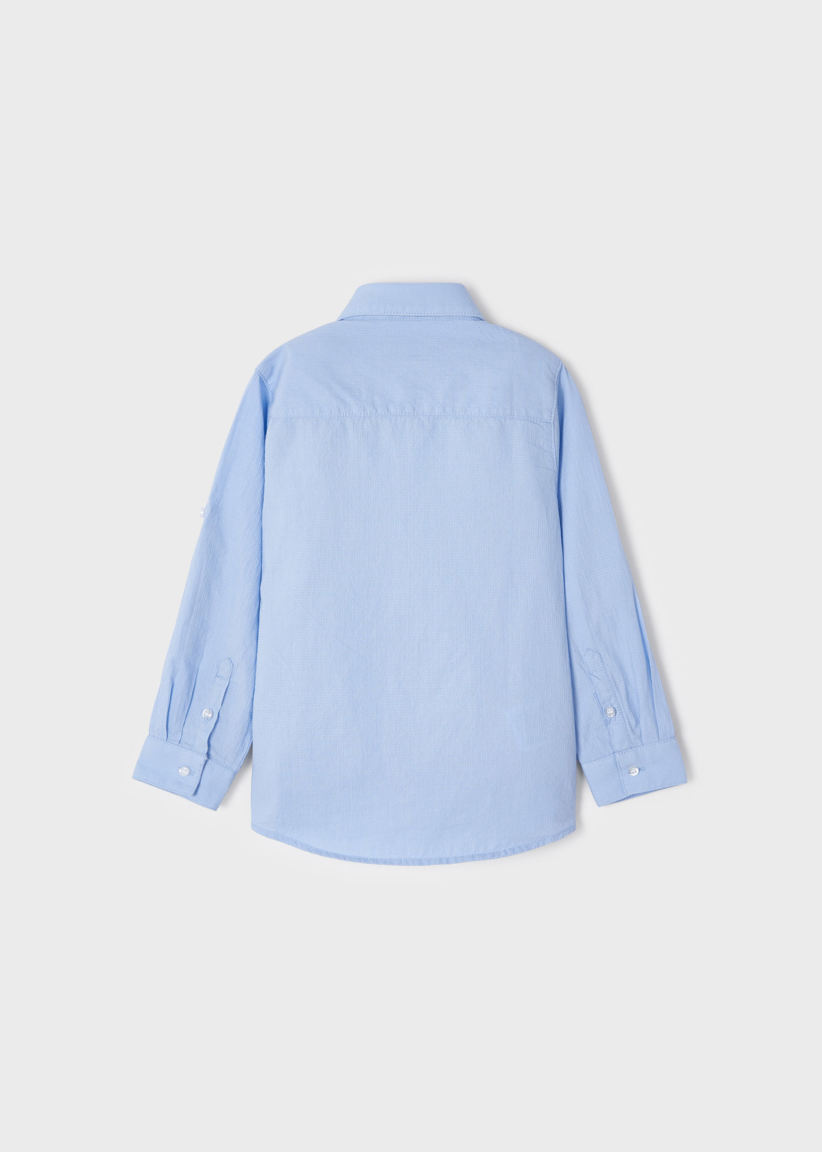 Mayoral Mayoral Basic l/s shirt Lightblue - 22 00140