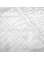 Baby Gi Baby Gi WHITE TOWEL W/ BRODERIE ANGLAISE WHITE-22S_02TB