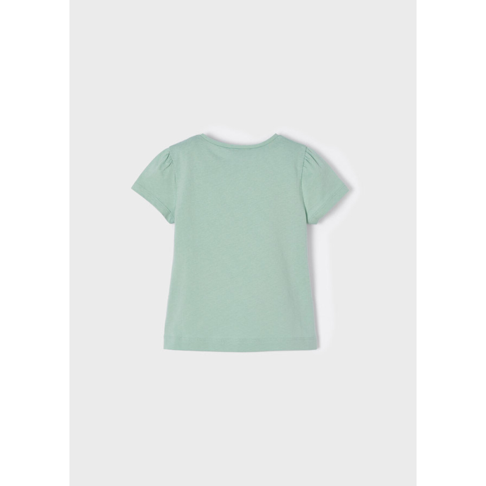 Mayoral Mayoral S/s bow t-shirt green- 22 03041