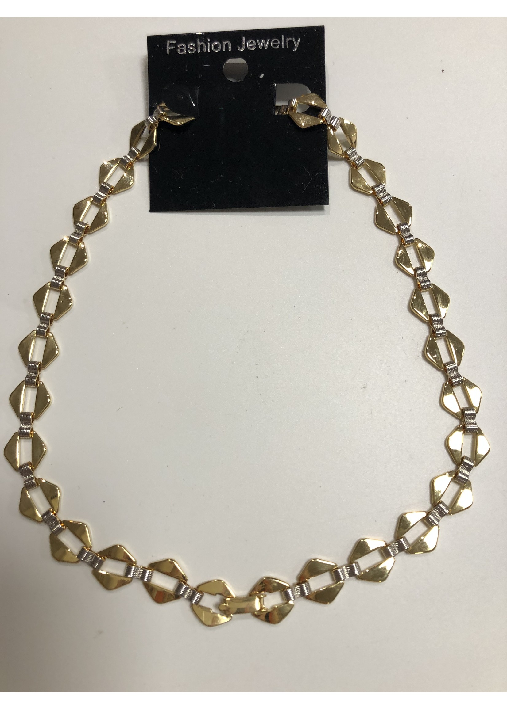 Wing Byoy hals schakel ketting goud