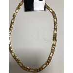 Wing Byou   hals ketting plat met extra schakel goud