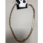 Wing Byou   hals ketting plat goud