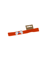 Heppidie haarband  oranje rood wit blauw strikje