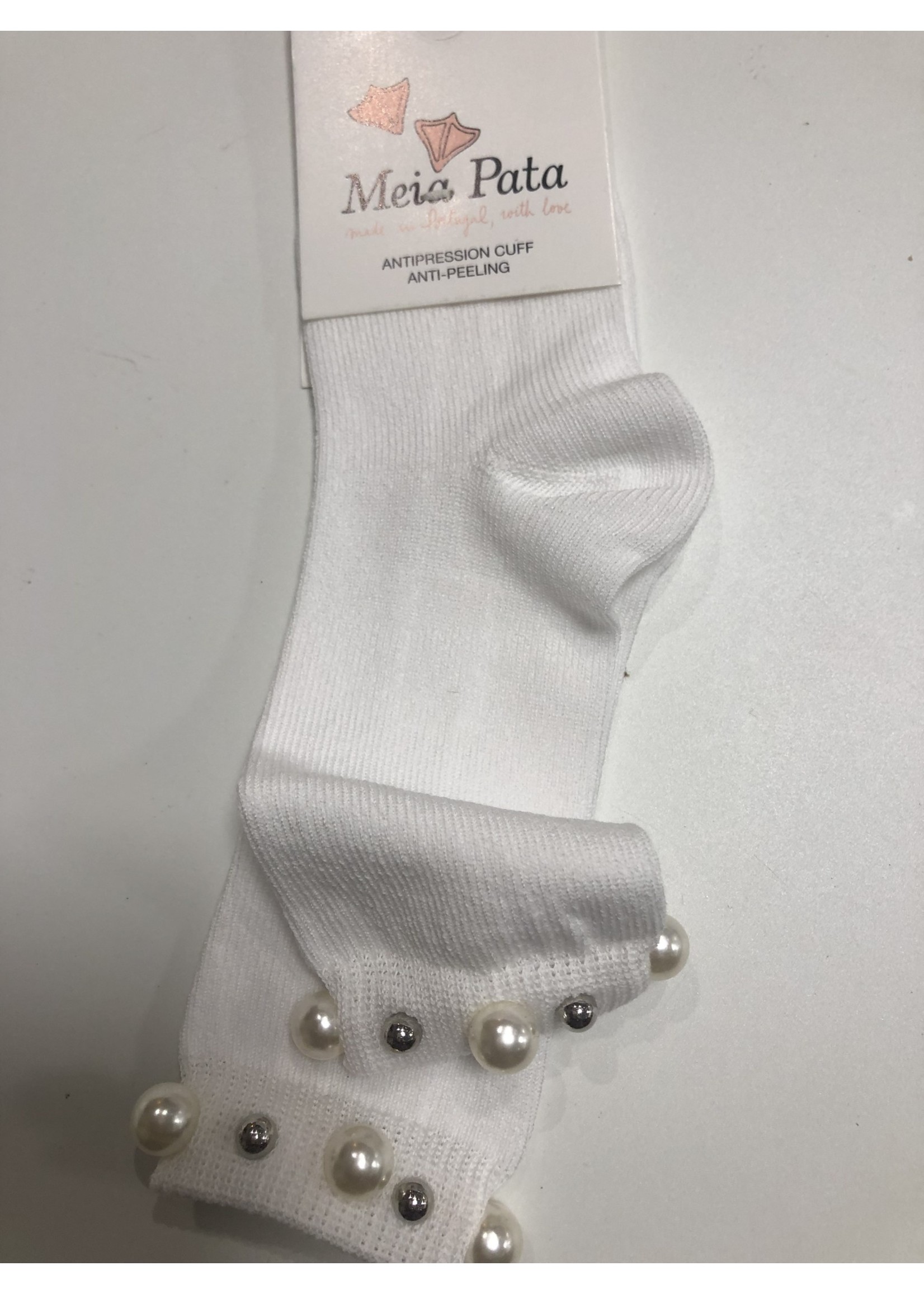 Meia Pata Meia Pata Kneesocks Stones 01 White