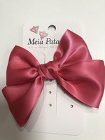 Meia Pata Meia Pata Hair Tie New Knot Double Satin 18 Carmine