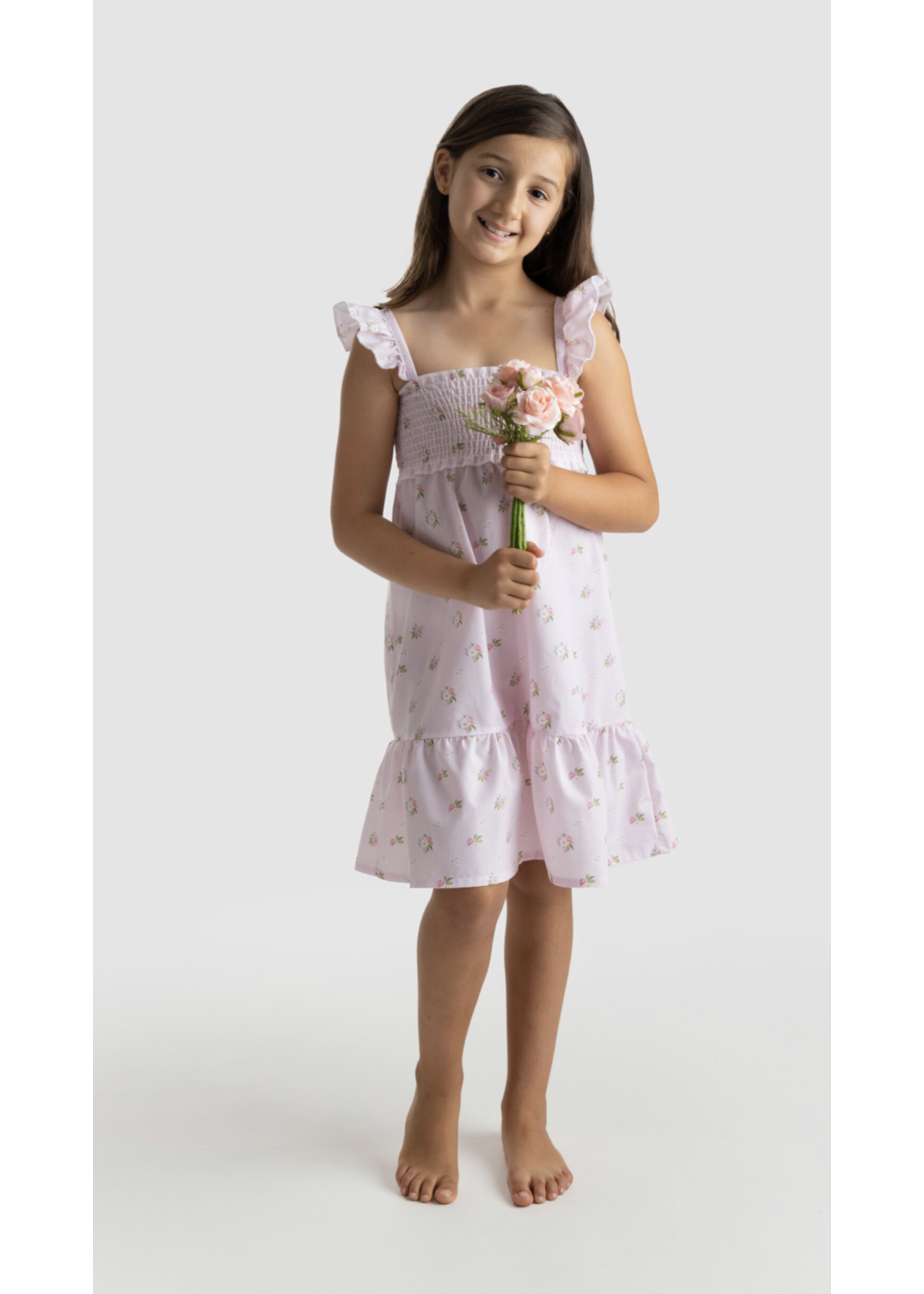 Meia Pata Meia Pata GIRL BEACH DRESS Flowers