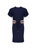 Nobell Nobell Mowgli dress  dark blue whith pink