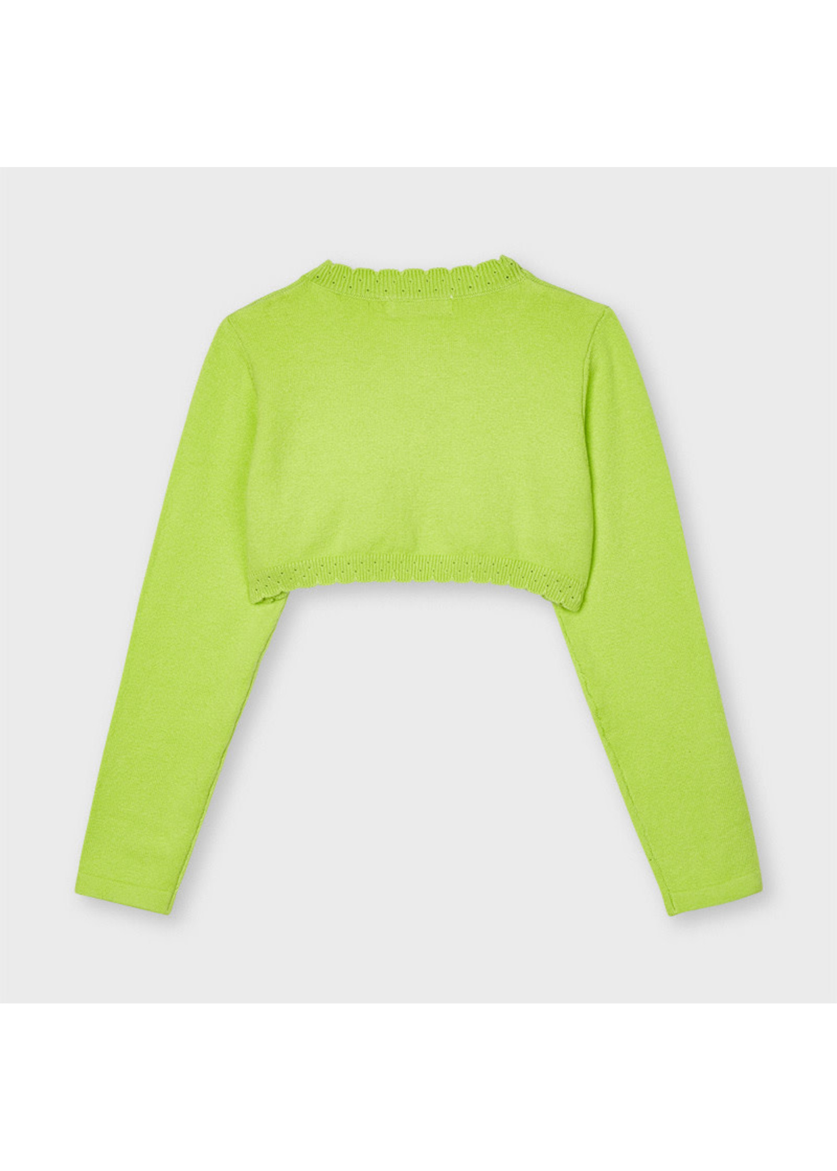 Mayoral Mayoral Basic knit cardigan Pistachio - 21 00320