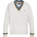 Tommy Hilfiger Tommy Hilfiger Boys KB0KB07495YBH Ancient White