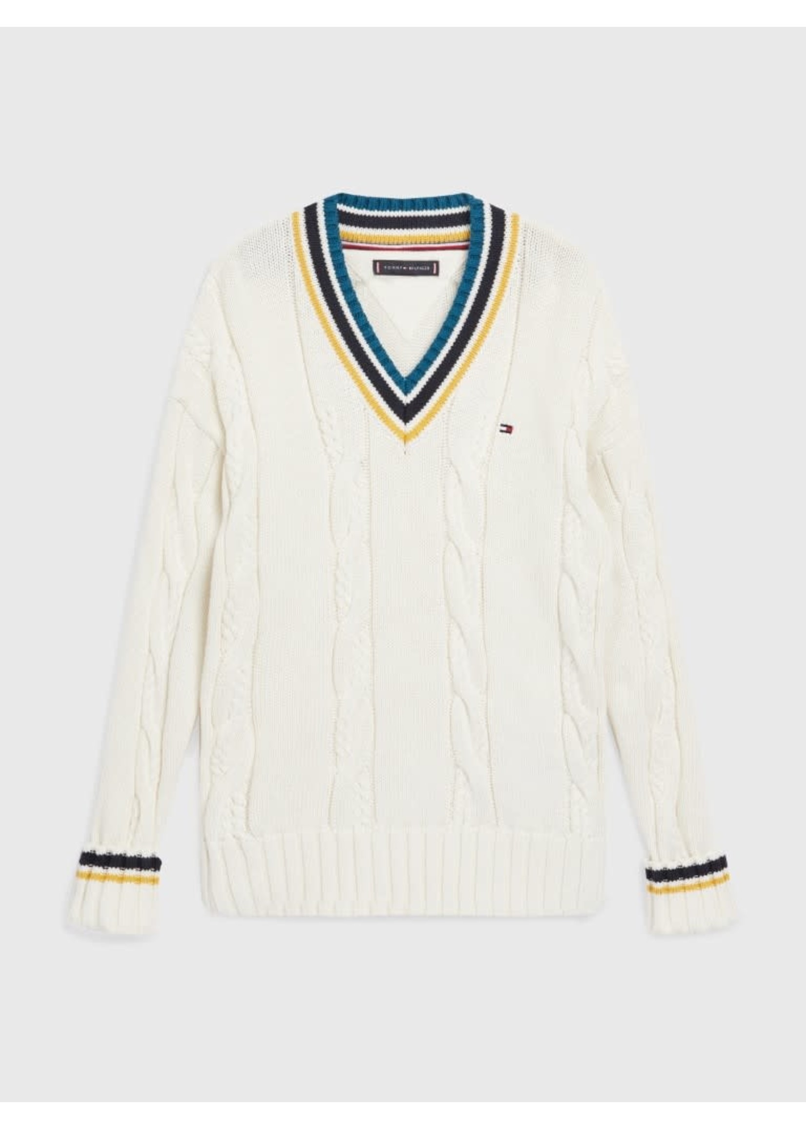 Tommy Hilfiger Tommy Hilfiger Boys KB0KB07495YBH Ancient White