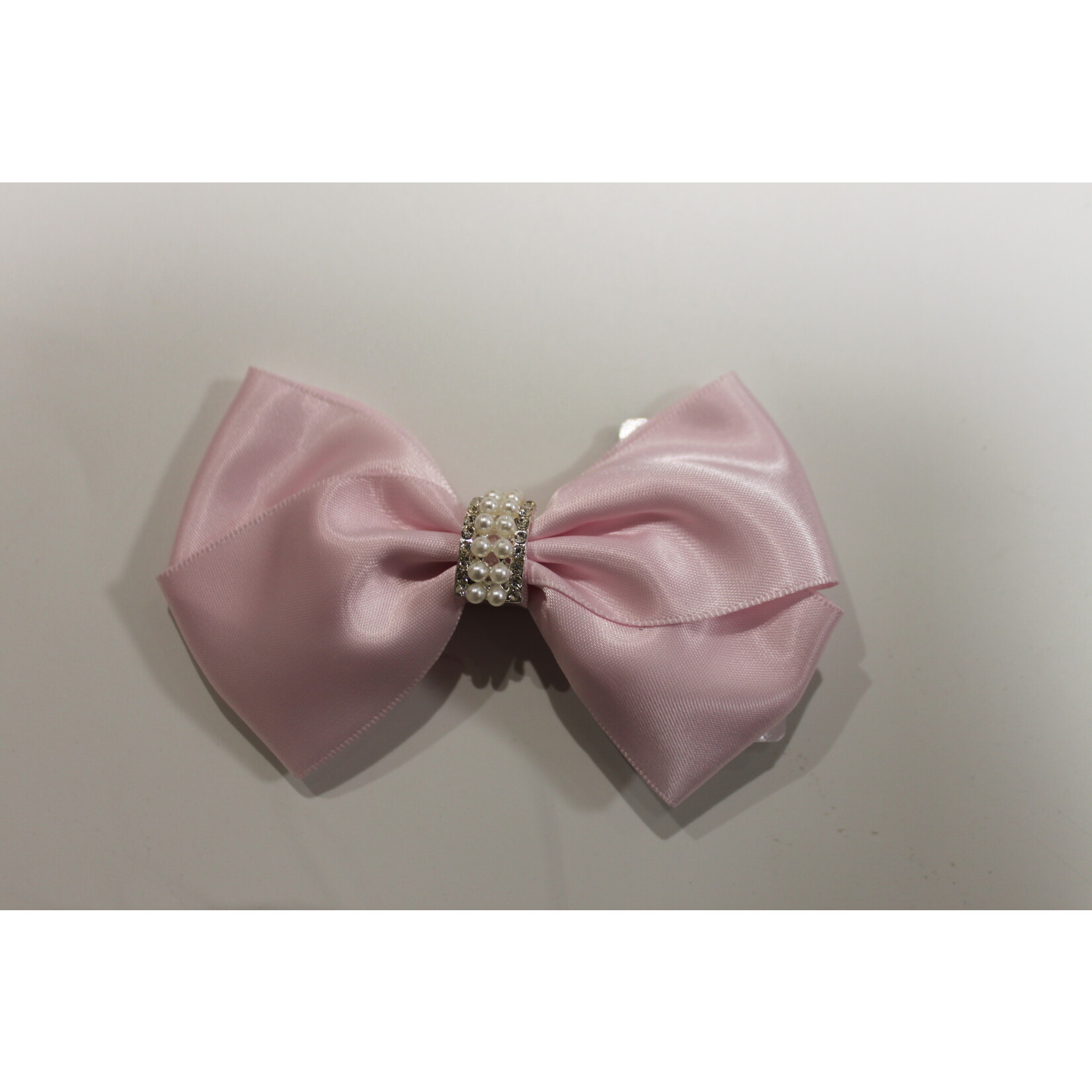 Prinsessefin Prinsessefin Bow satin  pink pearl