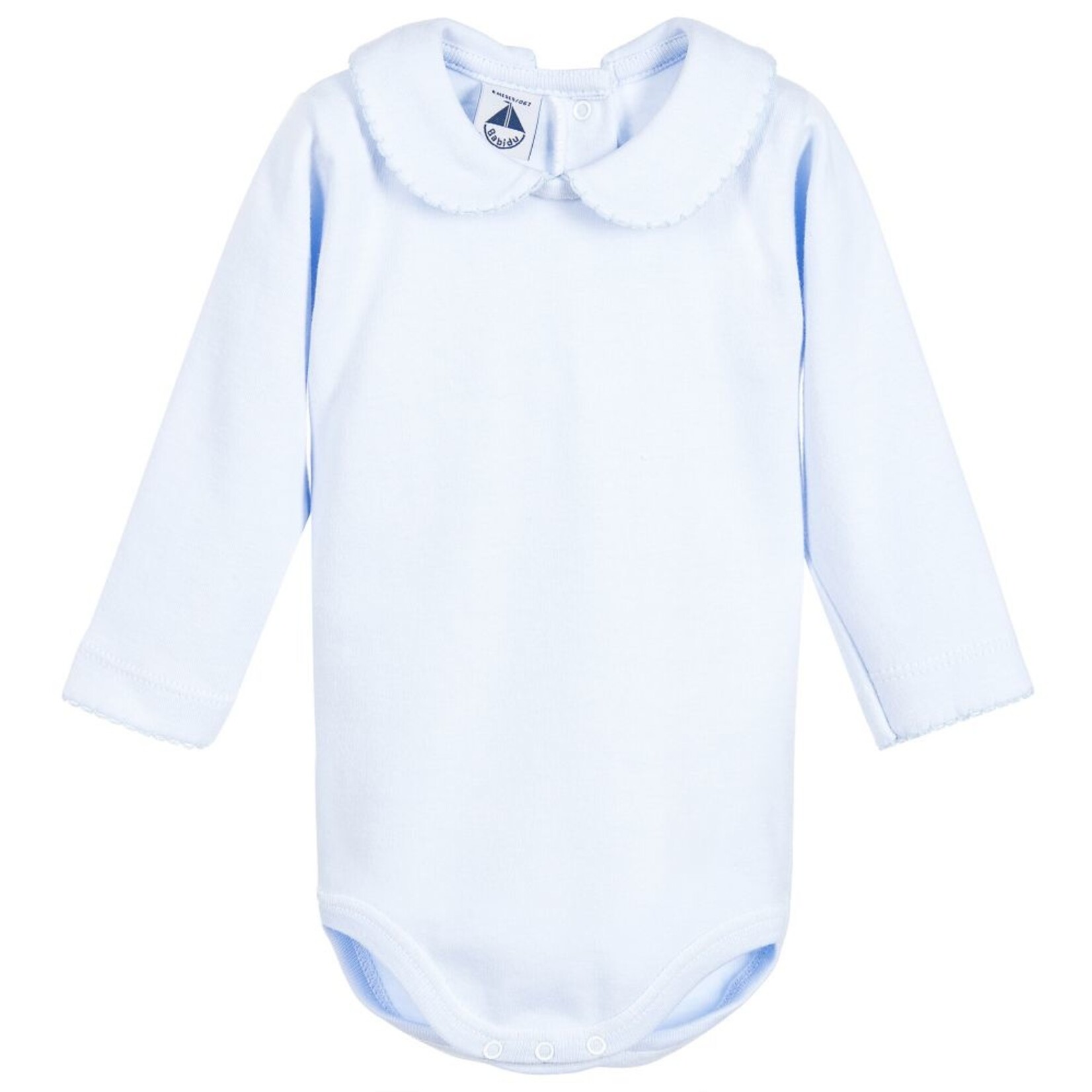 Babidu Babidu L/S PETER PAN COLLAR BLUE-1190