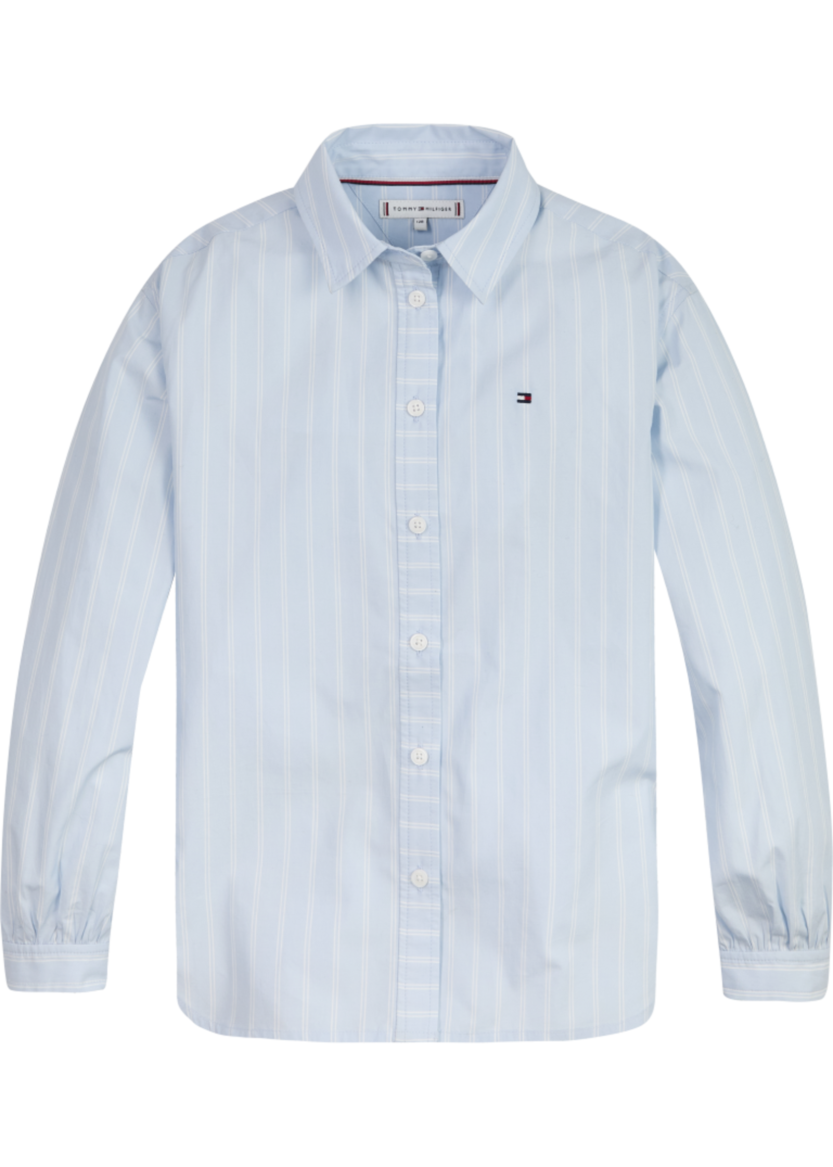 Tommy Hilfiger Tommy Hilfiger Shirts / Woven Tops KG0KG069360A4 Breezy Blue / White