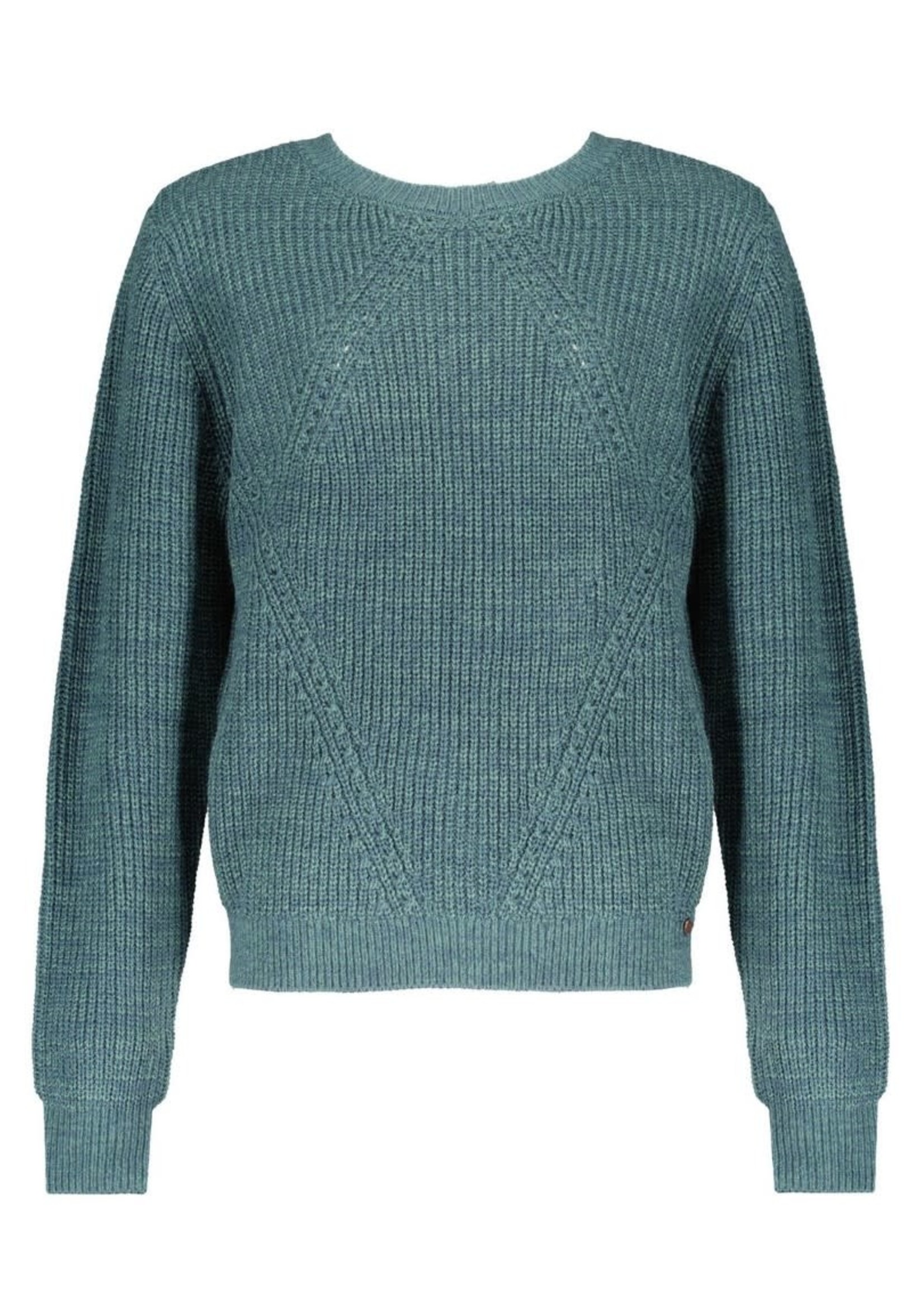 Nobell Nobell Kiara heavy knit sweater Q208-3307 Dark Canton