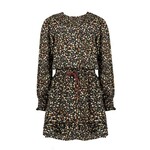 NoNo NoNo MilaB woven l/sl dress Dotted Flower AOP N209-5802 Antracite