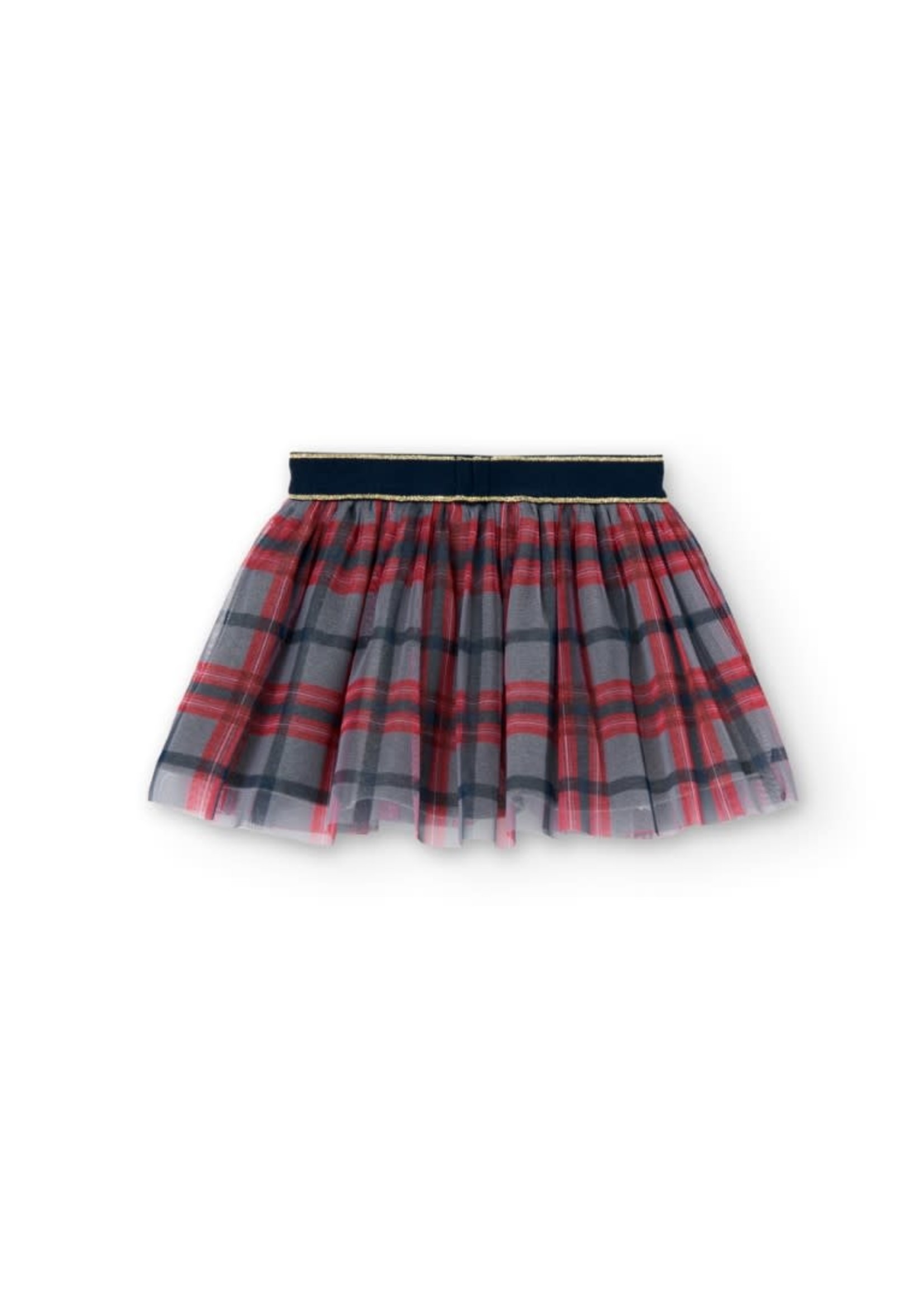 Boboli Tulle skirt check for baby girl checks 705260