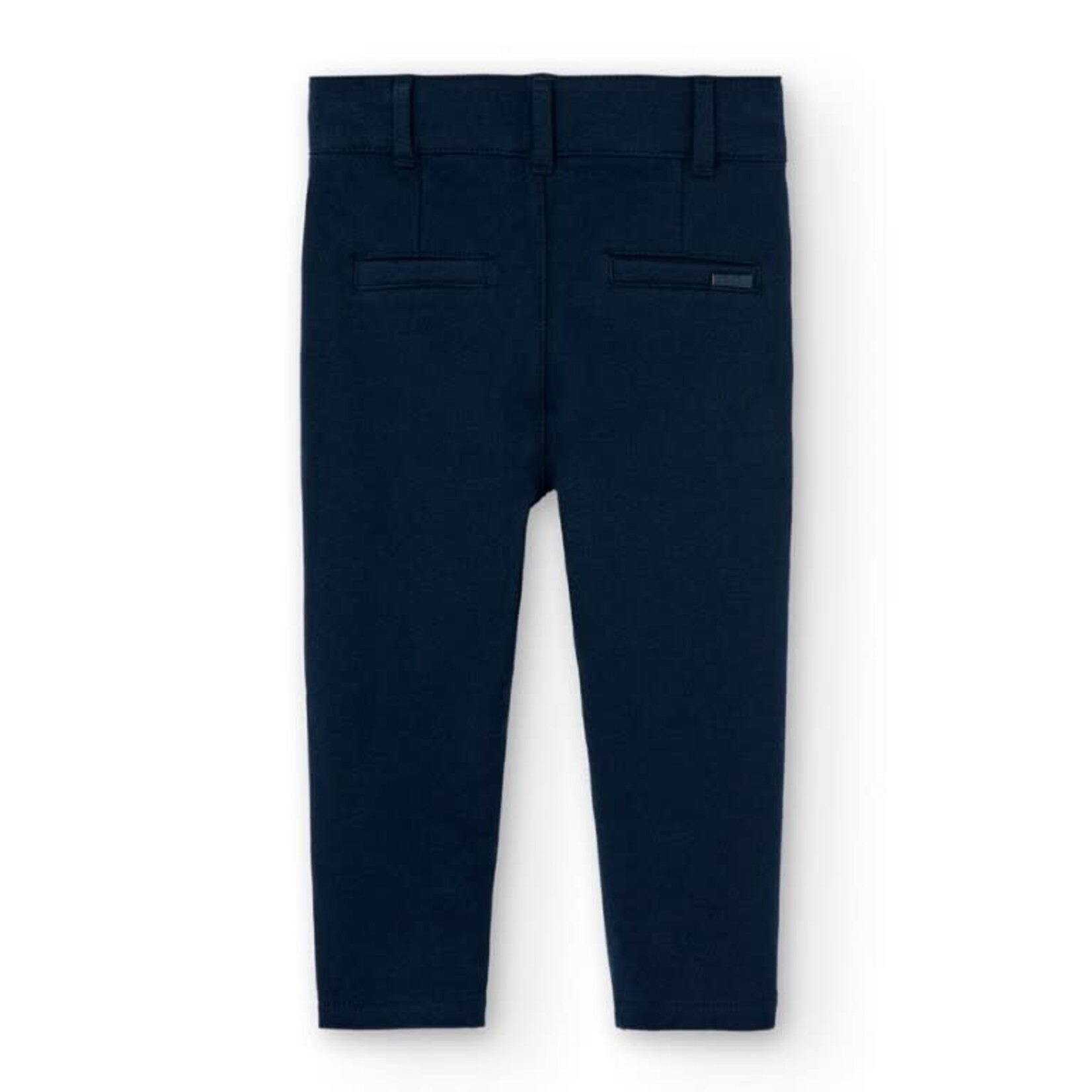 Boboli Boboli Stretch fleece trousers for baby boy navy 710008