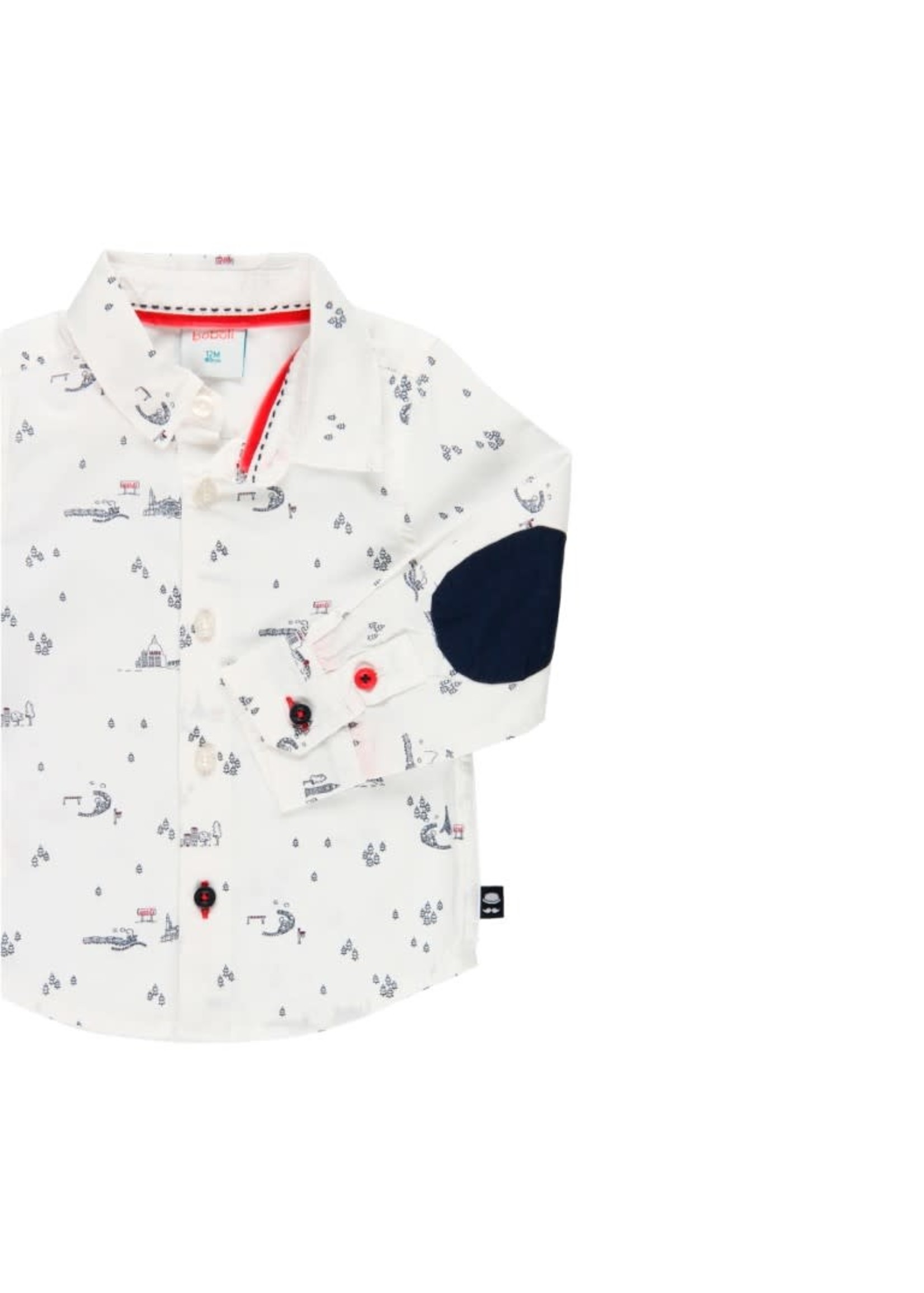 Boboli Poplin shirt for baby boy for baby boy print 715182