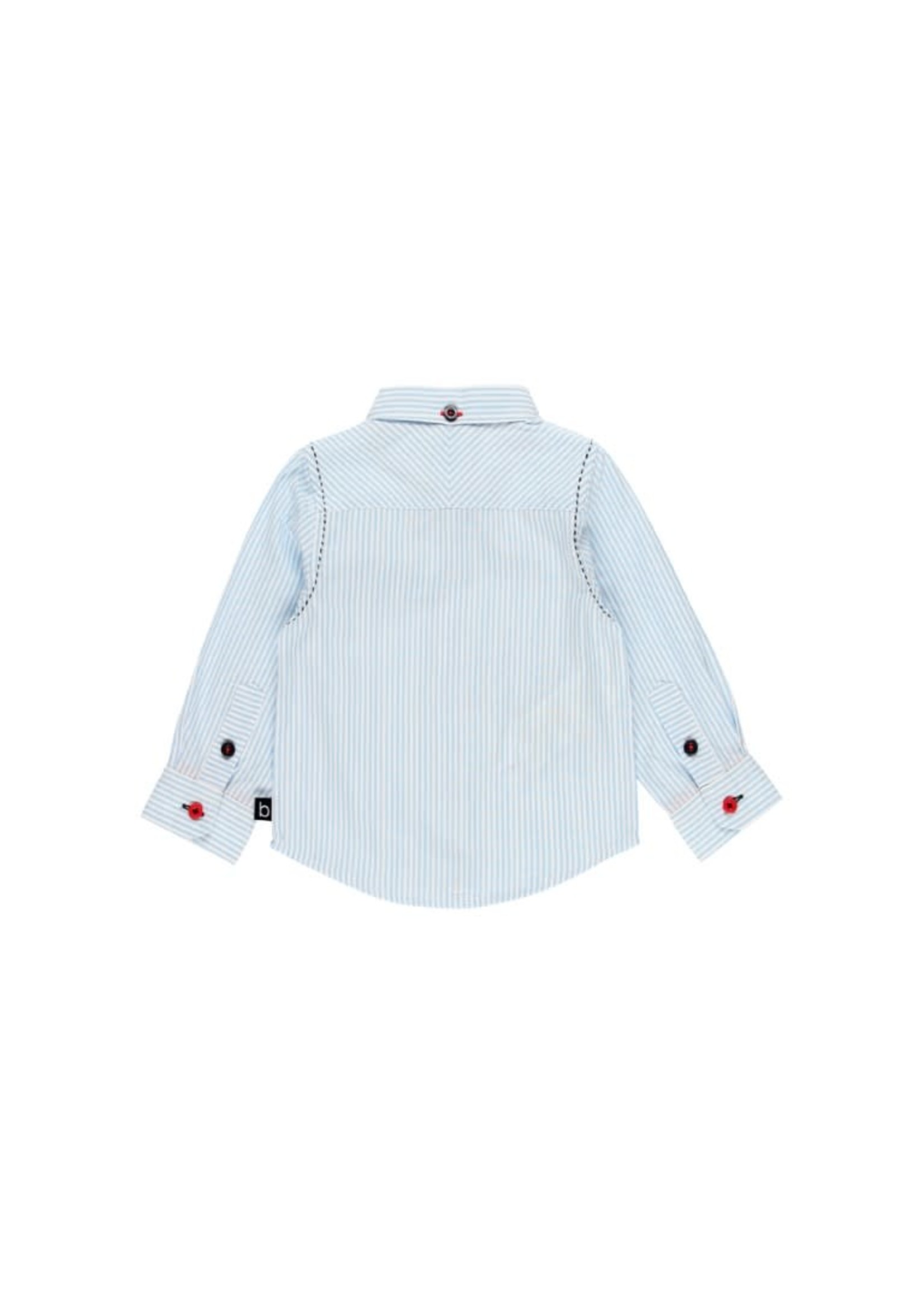 Boboli Poplin shirt striped for baby boy stripes 715216