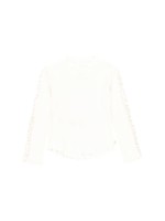 Boboli Boboli Knit t-Shirt for girl off white 725464