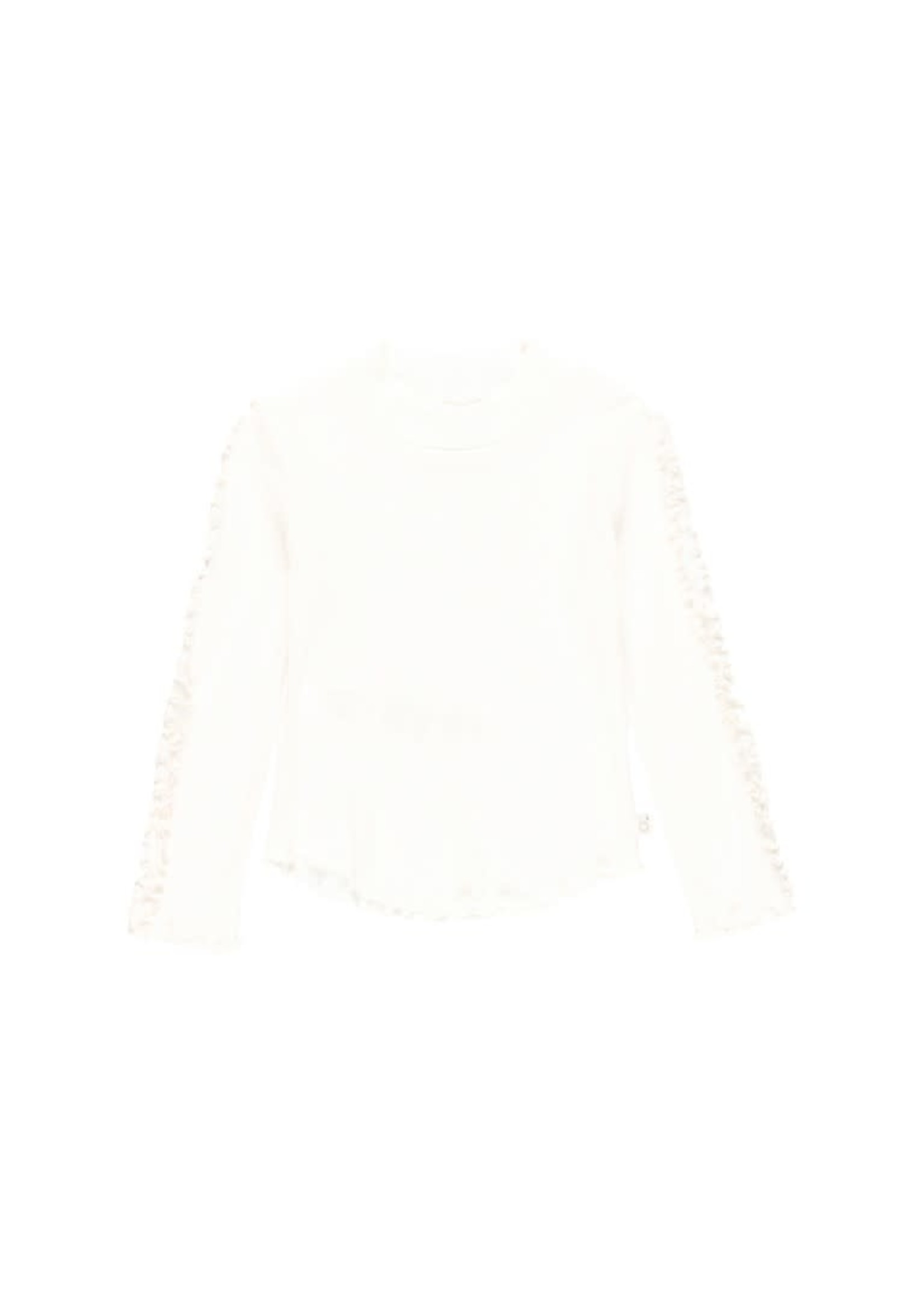 Boboli Boboli Knit t-Shirt for girl off white 725464