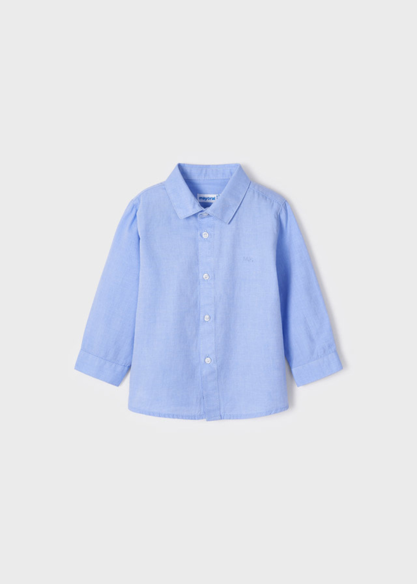 Mayoral Mayoral Basic l/s shirt Lightblue - 22 00124