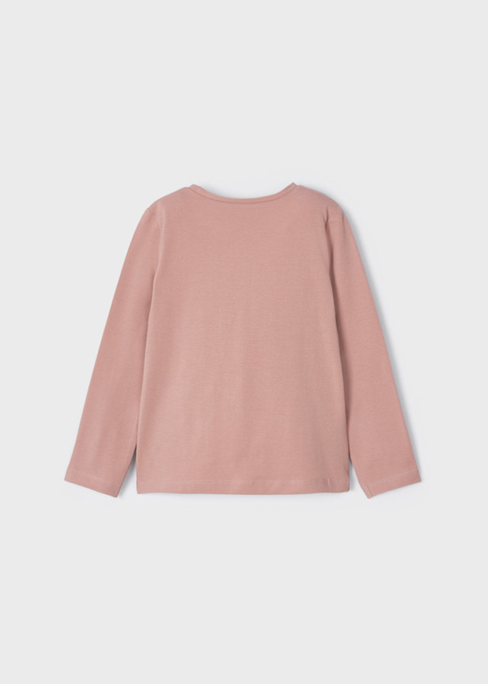 Mayoral Mayoral L/s basic t-shirt Rose - 22 00178