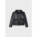 Mayoral Mayoral Leather jacket Black - 22 04481