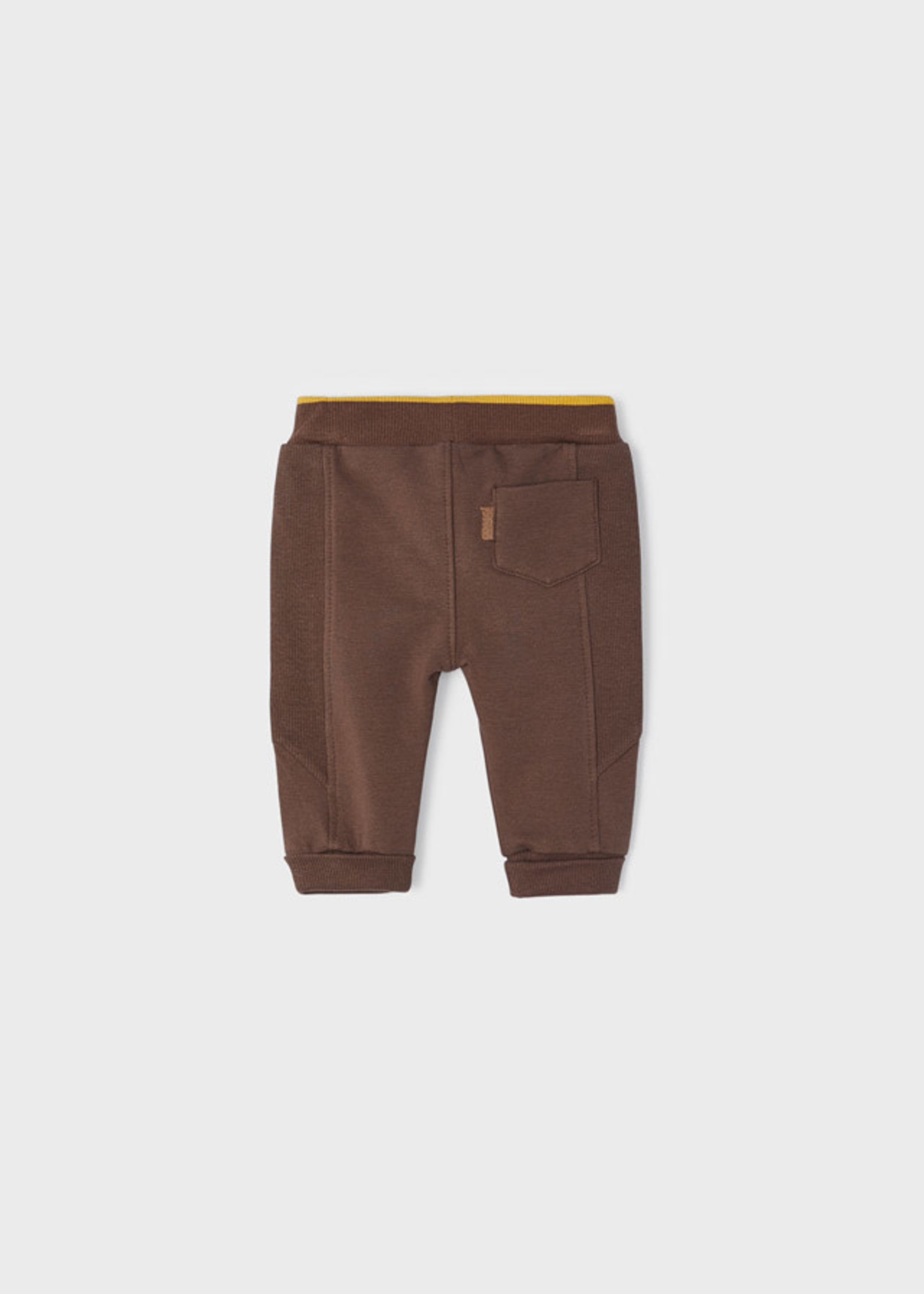 Mayoral Mayoral Fleece basic trousers Chocolate - 22 00719