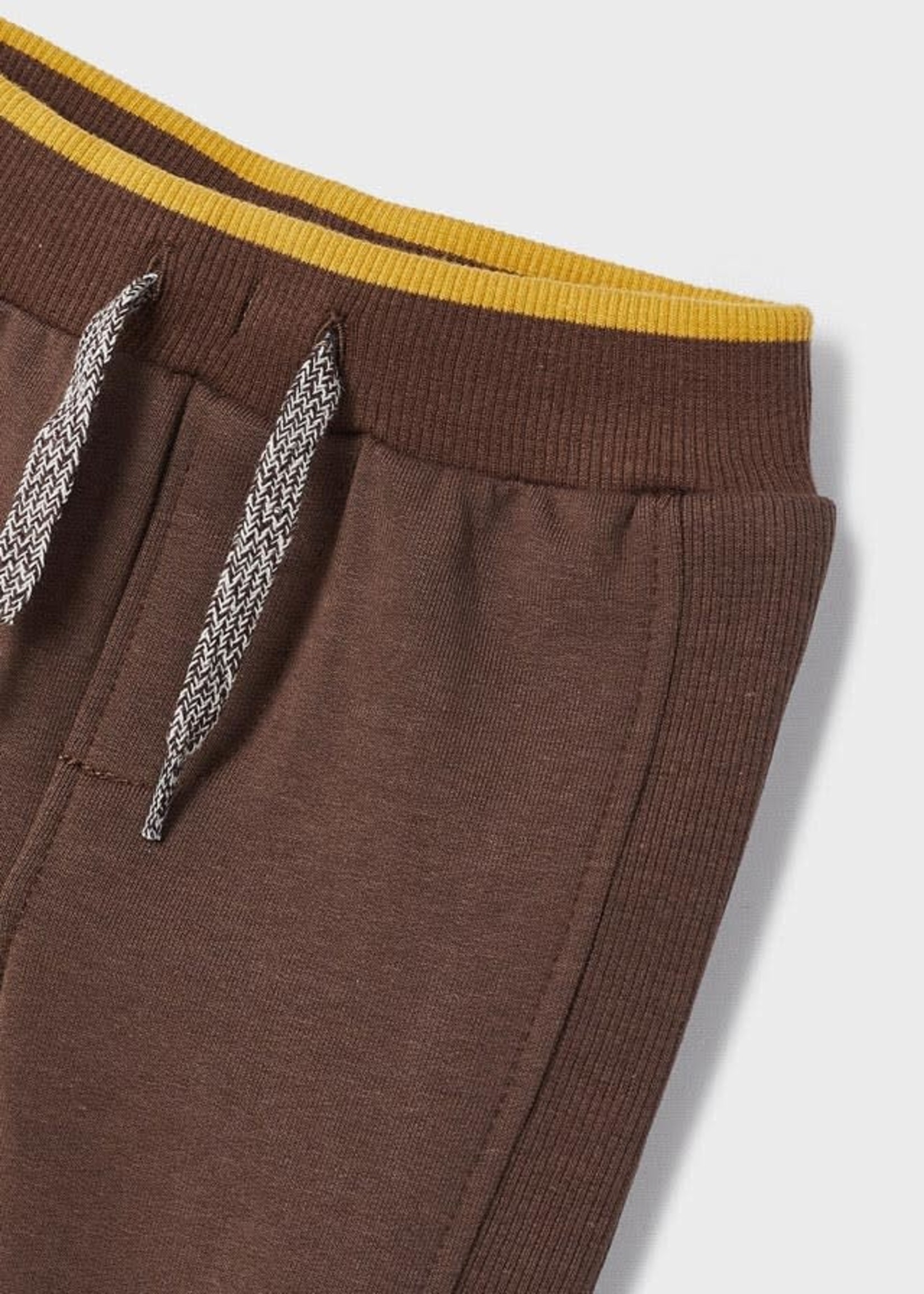 Mayoral Mayoral Fleece basic trousers Chocolate - 22 00719