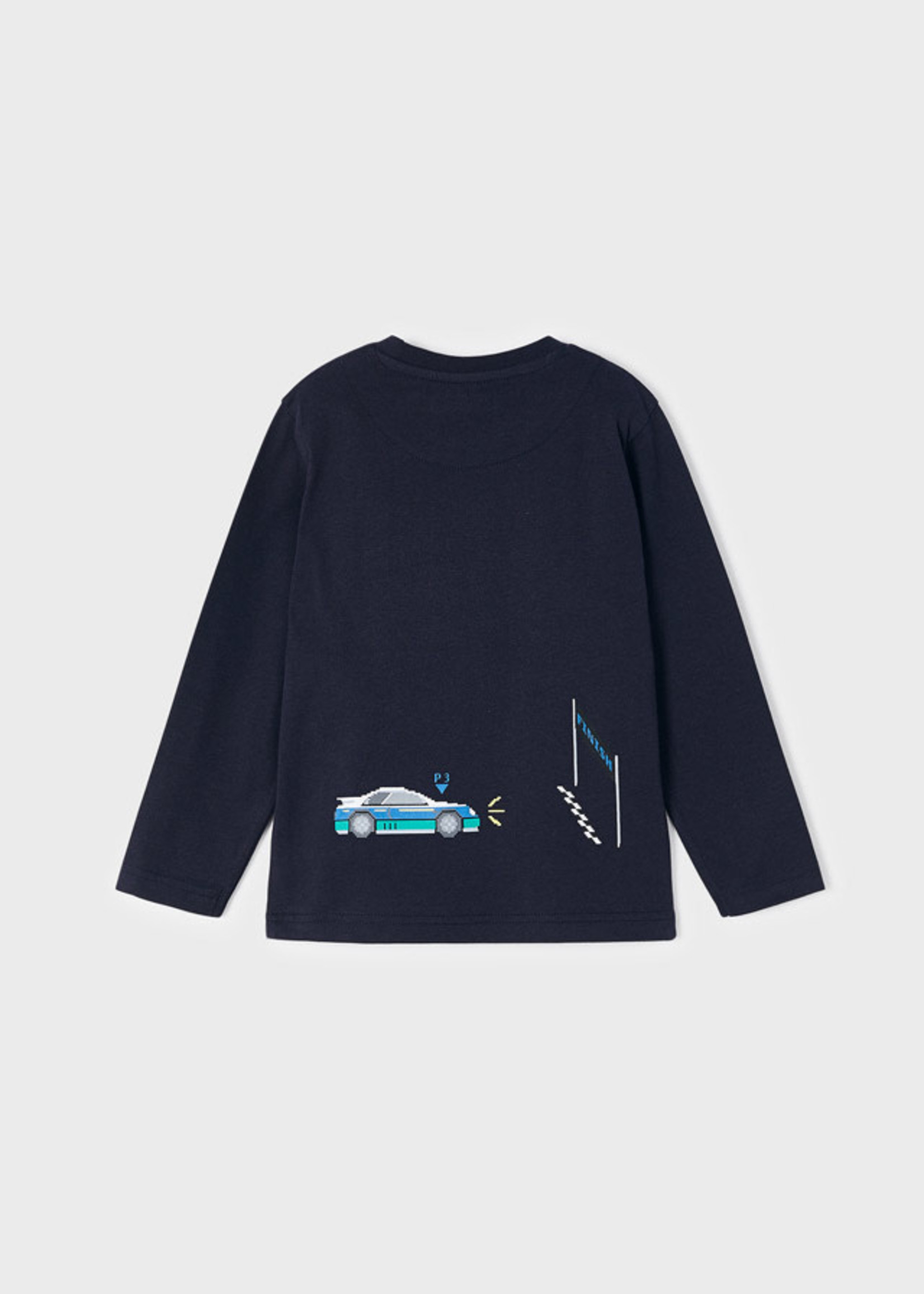 Mayoral Mayoral L/S shirt automobiles Navy - 22 04008