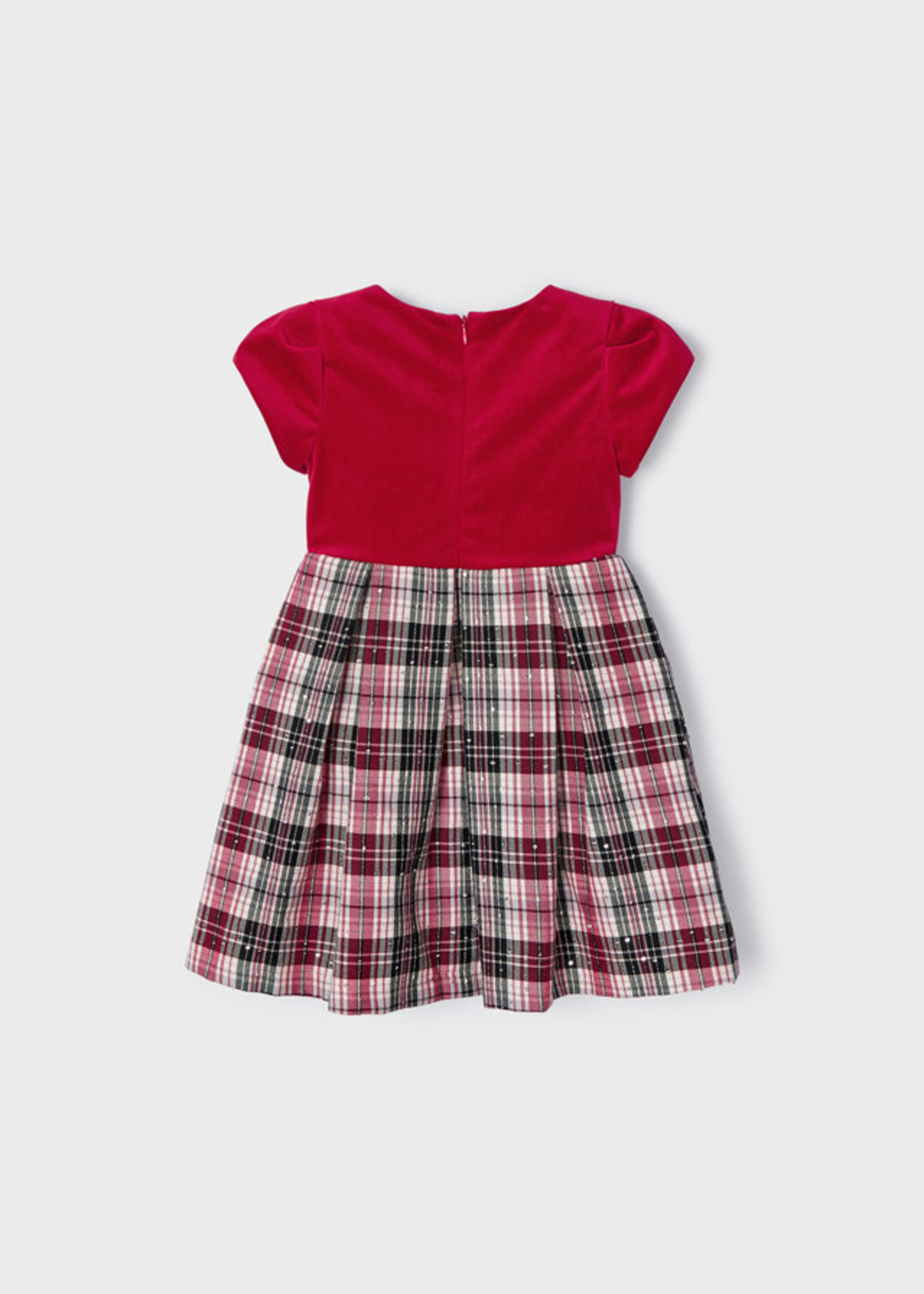 Mayoral Mayoral Check dress Red - 22 04956