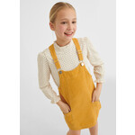 Mayoral Mayoral Corduroy overall skirt Mustard - 22 07934