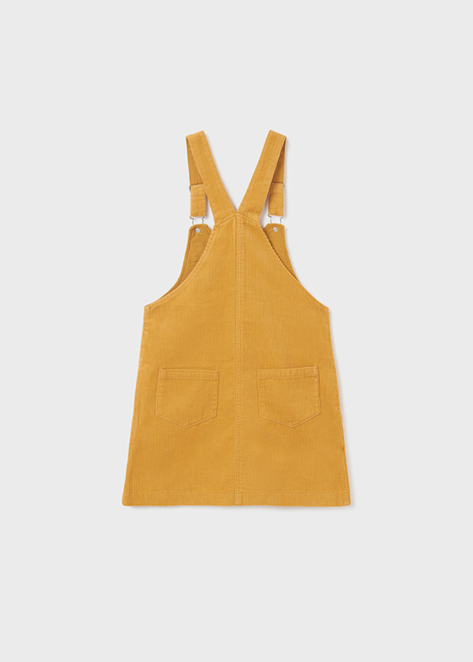 Mayoral Mayoral Corduroy overall skirt Mustard - 22 07934